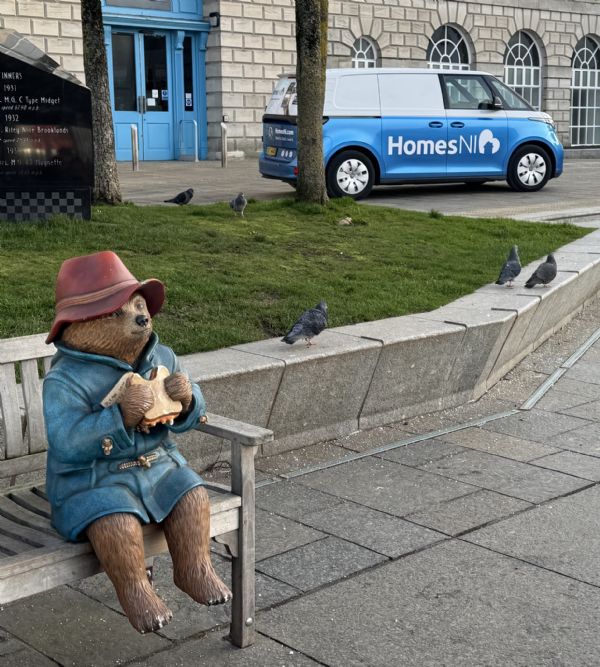 Paddington Bear in Conway Square by HomesNI