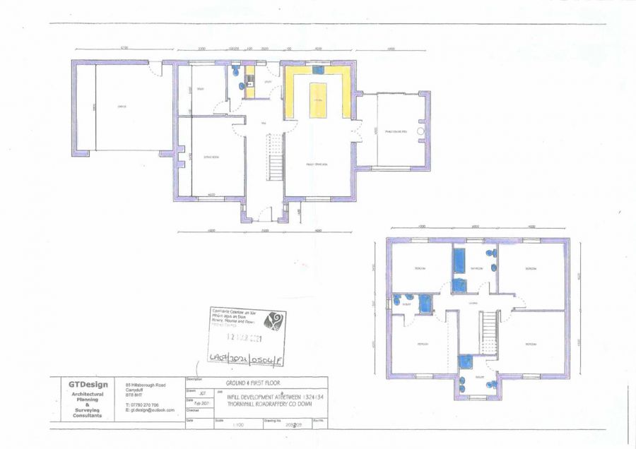 Two Building Sites, Between 132 & 134 Thornyhill Road Two Building Sites, Between 132 & 134 Thornyhill Road