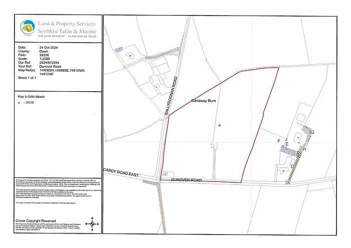 Freehold Building Site and Agri Lands, Adj To79 Dunover Road