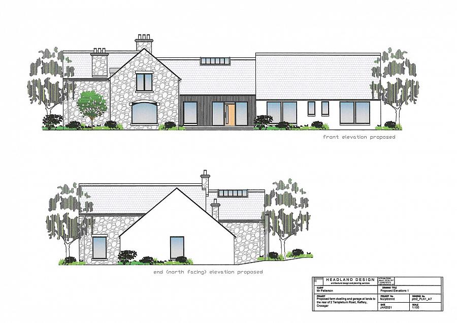 Building Site and Agricultural Lands to Rear of, 2 Templeburn Road
