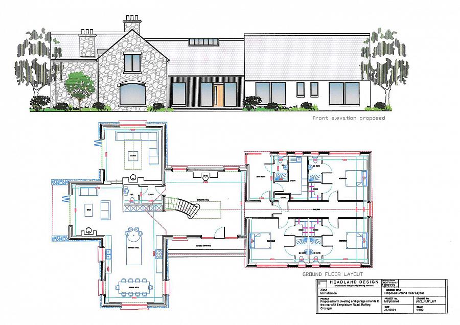 Building Site and Agricultural Lands to Rear of, 2 Templeburn Road
