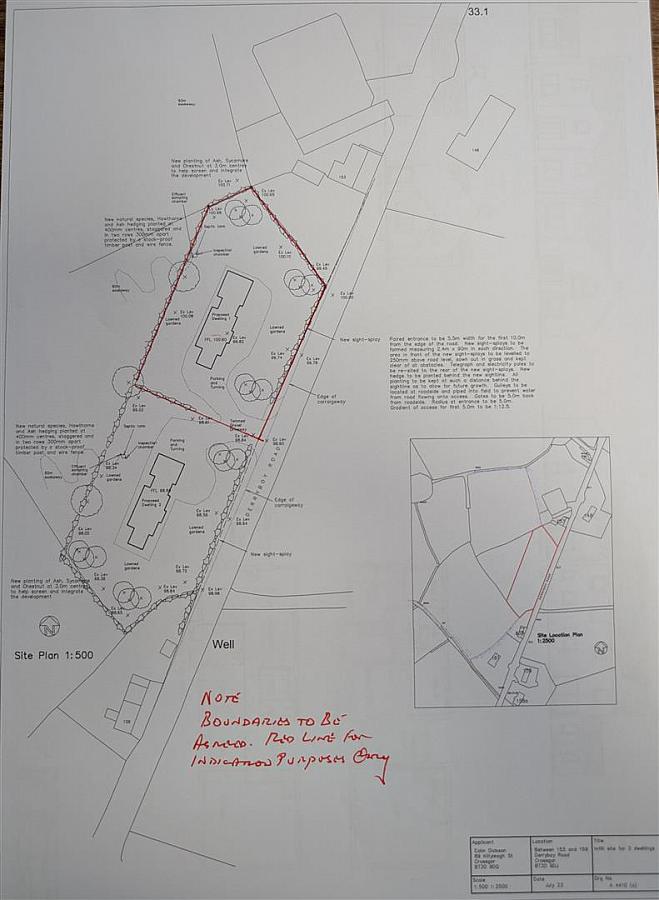 Freehold Building Site Between, 153 And 159 Derryboy Road