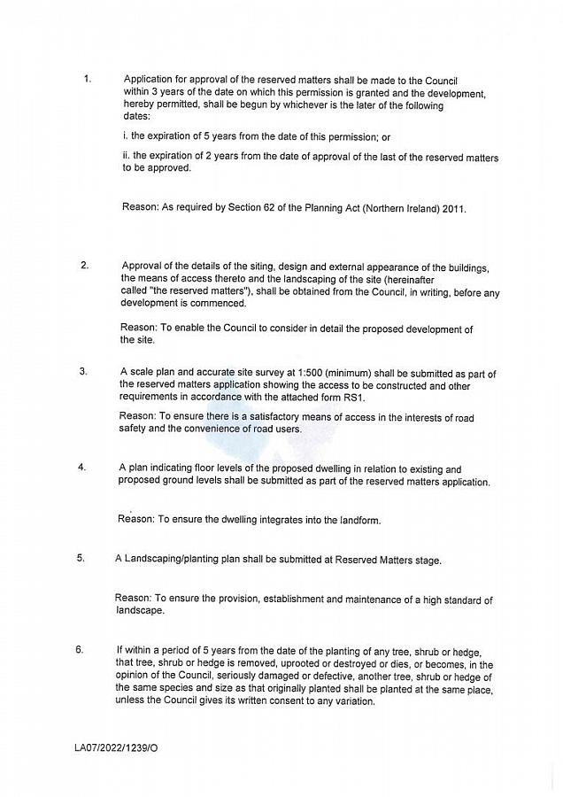 Building Site Adjacent To, The North East Of 23 Rathcunningham Road