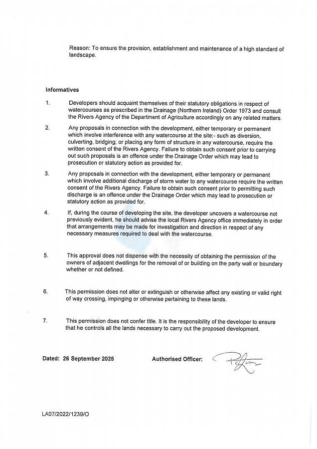 Building Site Adjacent To, The North East Of 23 Rathcunningham Road