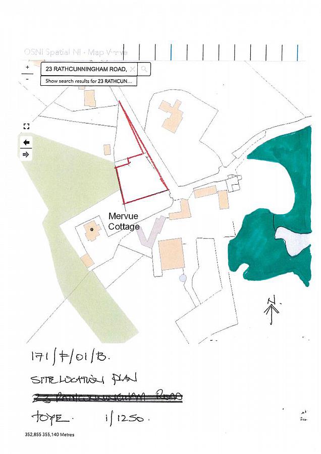 Building Site Adjacent To, The North East Of 23 Rathcunningham Road