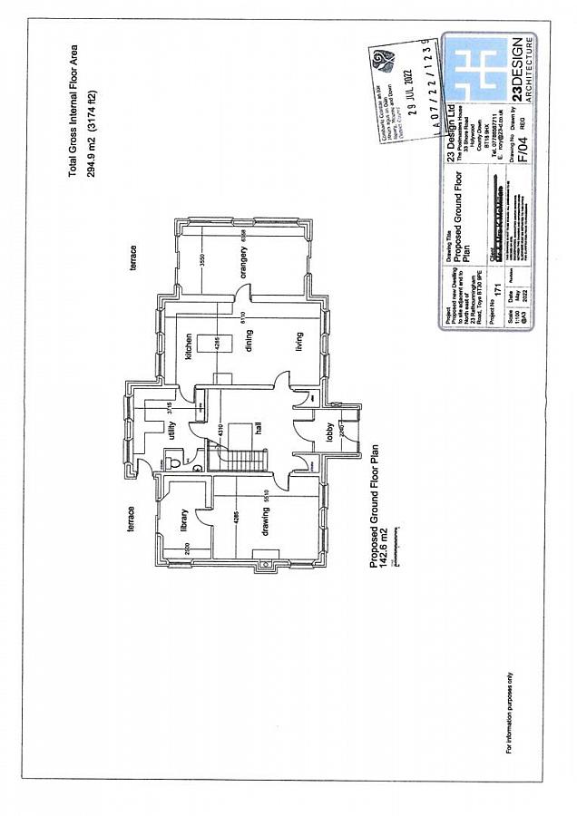 Building Site Adjacent To, The North East Of 23 Rathcunningham Road