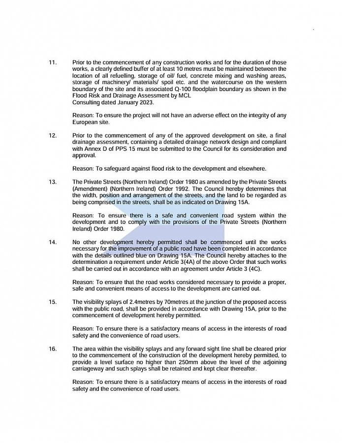 Development Lands At Cloughey Road