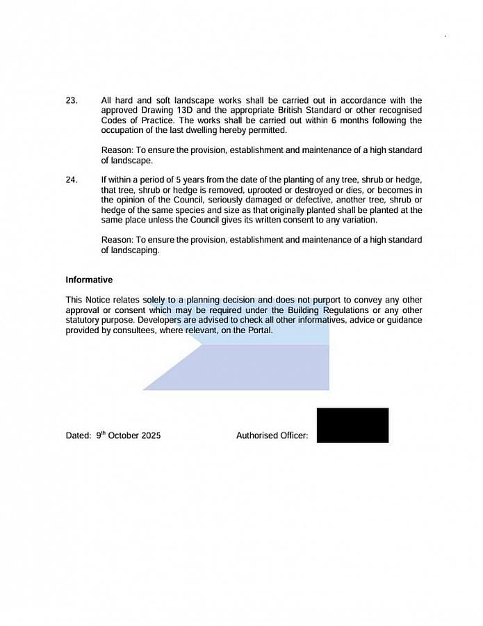 Development Lands At Cloughey Road