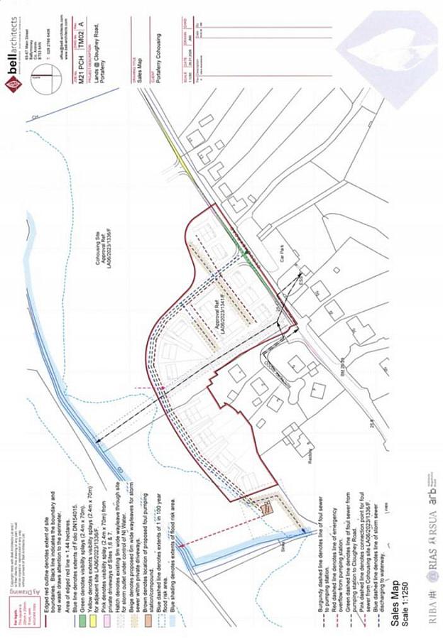 Development Lands At Cloughey Road