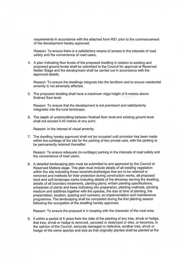 Freehold Building Site Between 108 & 110 Glen Road