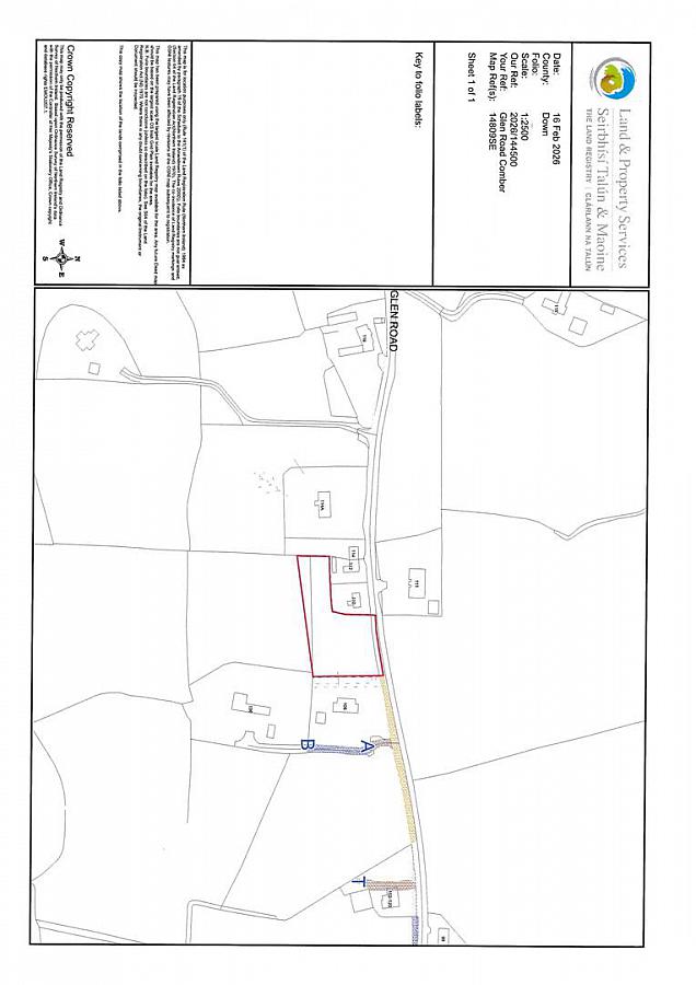 Freehold Building Site Between 108 & 110 Glen Road