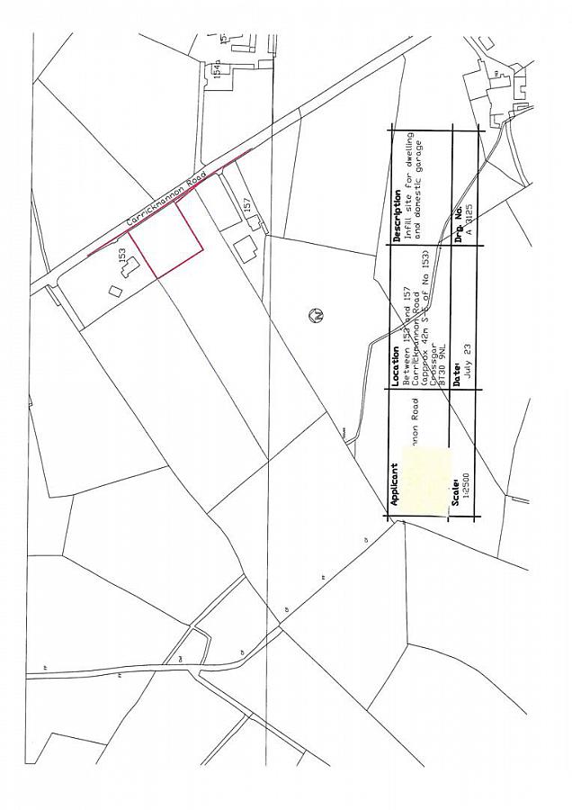 Freehold Building Site Between 153 And 157 Carrickmannon Road