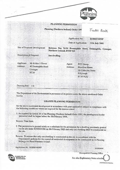 Building Site Between 74-94 Drumaghlis Road