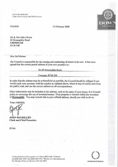 Building Site Between 74-94 Drumaghlis Road