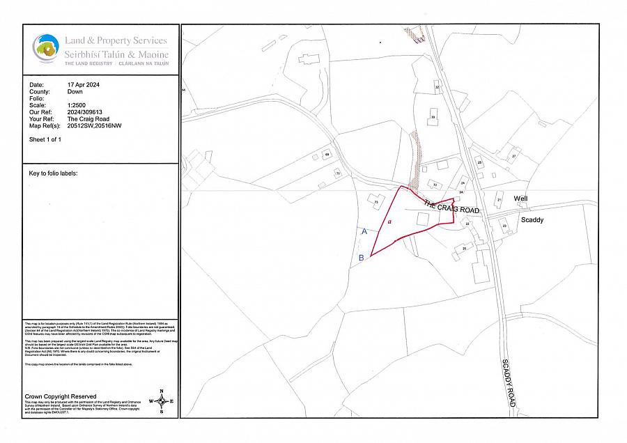 Freehold Building Site Adjacent To, 72 The Craig Road Freehold Building Site Adjacent To, 72 The Craig Road