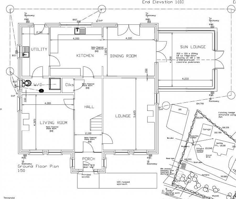 50m East of 100 Lackan Road