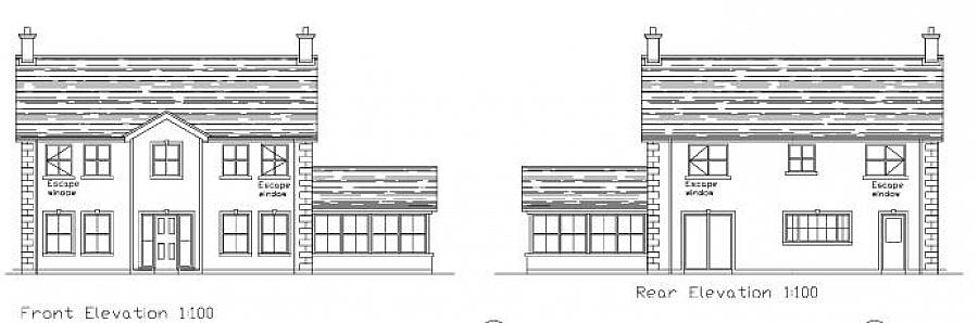 50m East of 100 Lackan Road