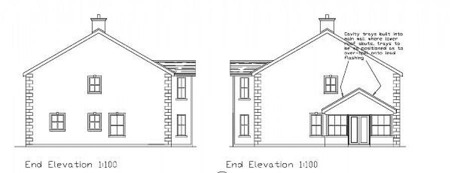 50m East of 100 Lackan Road