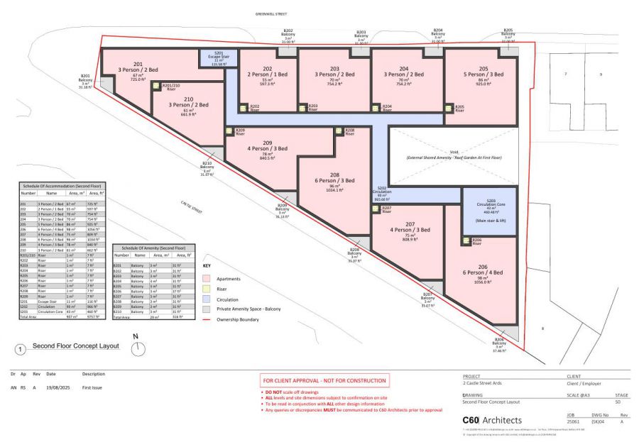 2-6 Castle Street / 1-5 Greenwell Street