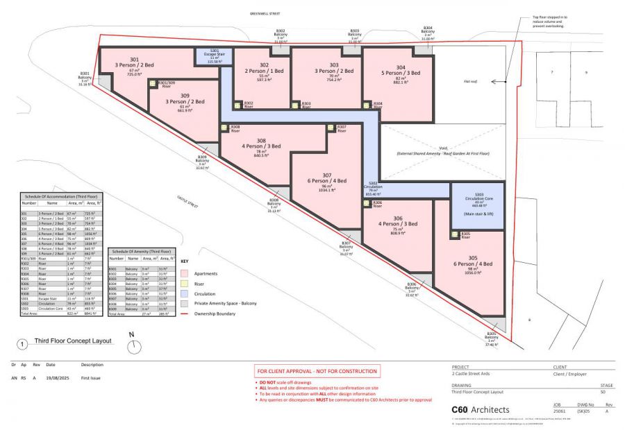 2-6 Castle Street / 1-5 Greenwell Street