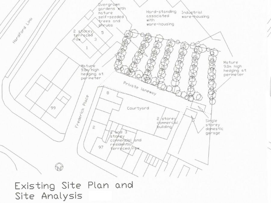 Site To North-east Of 8 Frederick Place