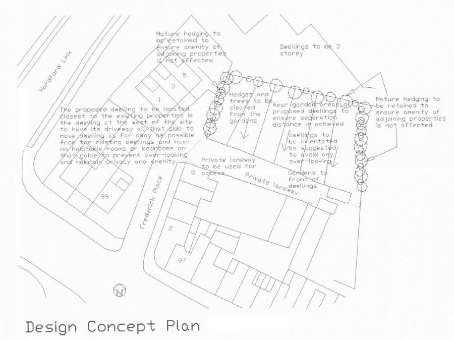 Site To North-east Of 8 Frederick Place