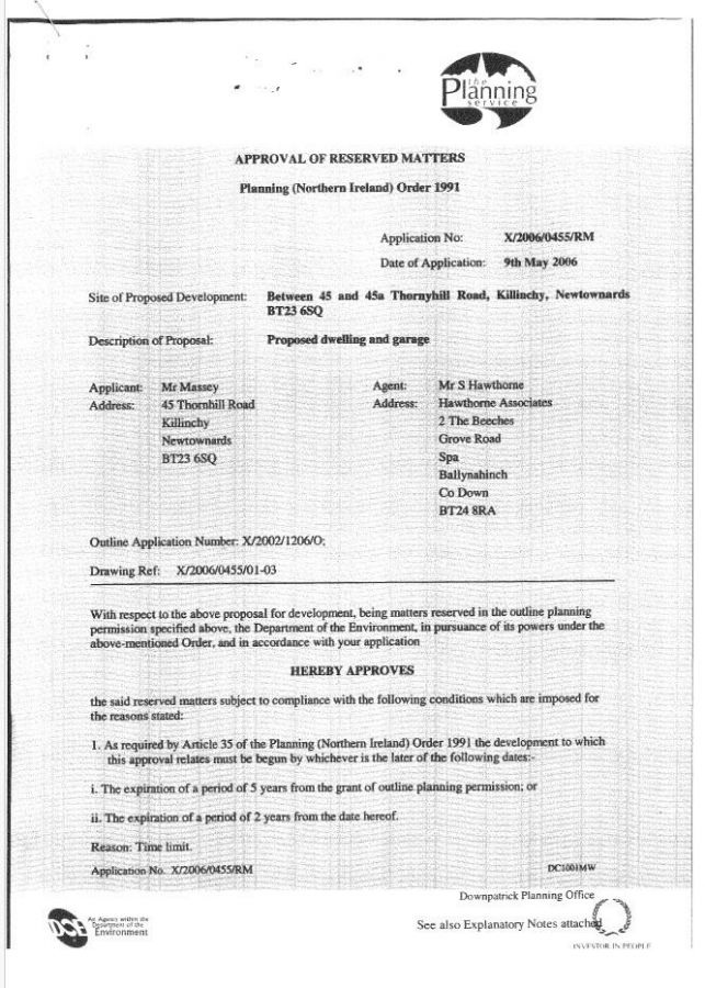 FPP, Adjacent To 45 Thornyhill Road