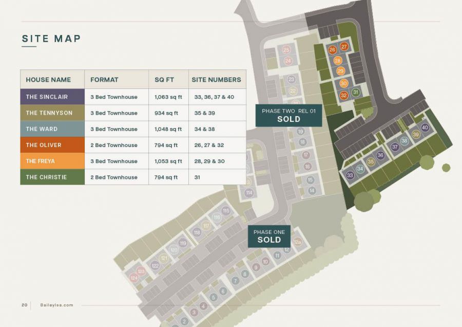 The Oliver, Site 32 Bailey Lea