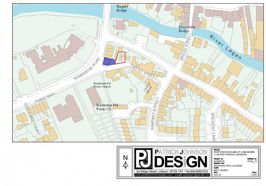 Site at, 11 Iveagh Terrace,Dromore, BT25 1AE Site at, 11 Iveagh Terrace,Dromore, BT25 1AE