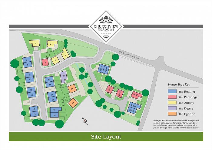 Site 13 The Keating ( With Garage Base) Churchview Meadows