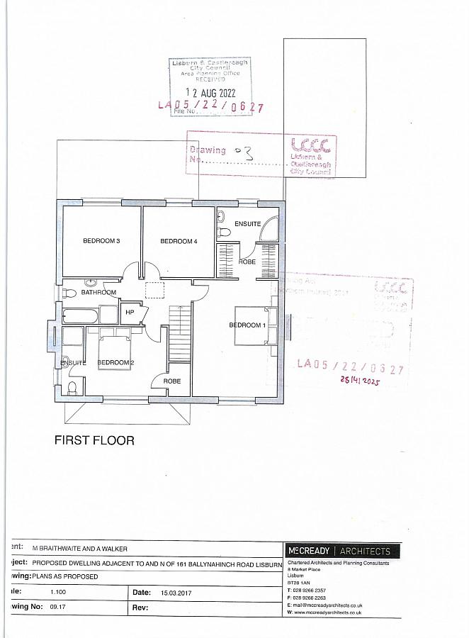 Building Site North Of, 161 Ballynahinch Road