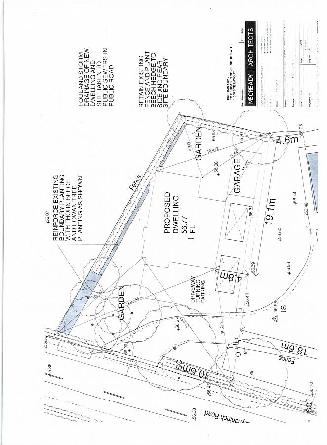 Building Site North Of, 161 Ballynahinch Road