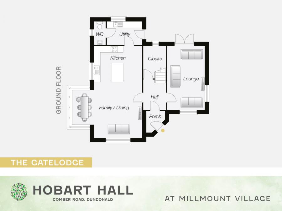 Site 2 The Gatelodge, Hobart Hall At Millmount Village