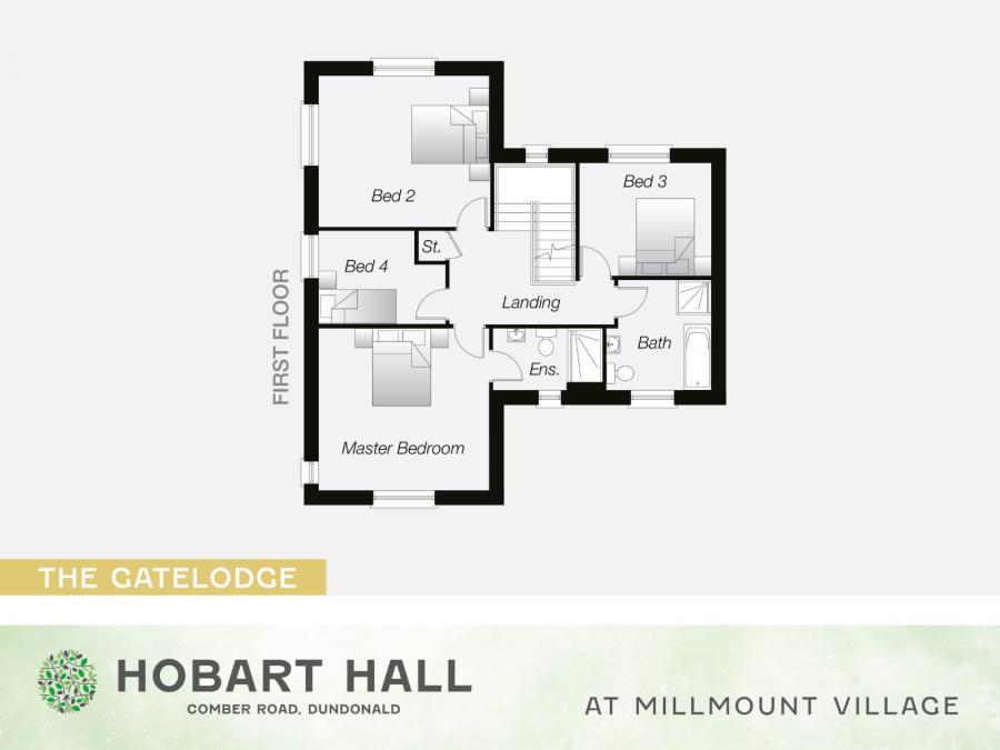 Site 2 The Gatelodge, Hobart Hall At Millmount Village