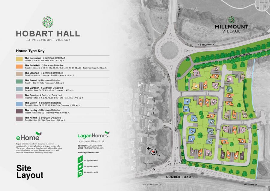 Site 12a The Earlsfield, Hobart Hall At Millmount Village