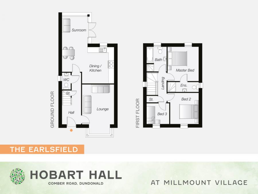 Site 22 The Earlsfield, Hobart Hall At Millmount Village