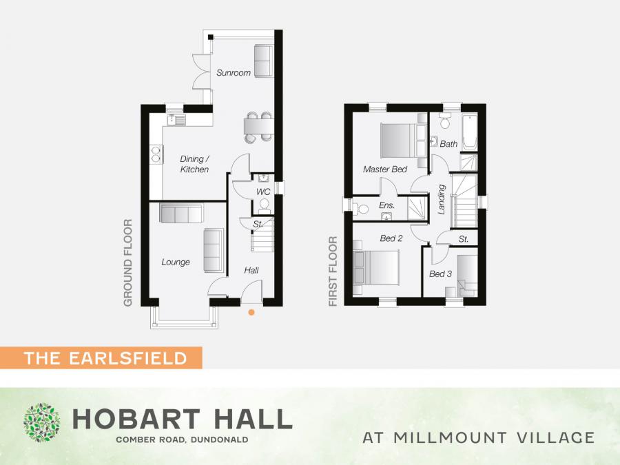 Site 34 The Earlsfield, Hobart Hall At Millmount Village
