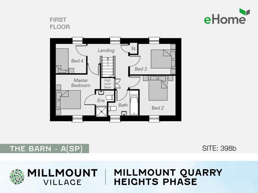 Site 398B The Barn A(Sp), Millmount Village