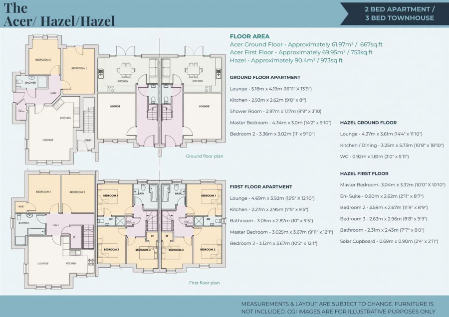 Acer, Site 183 High Trees (Ground Floor Apt)