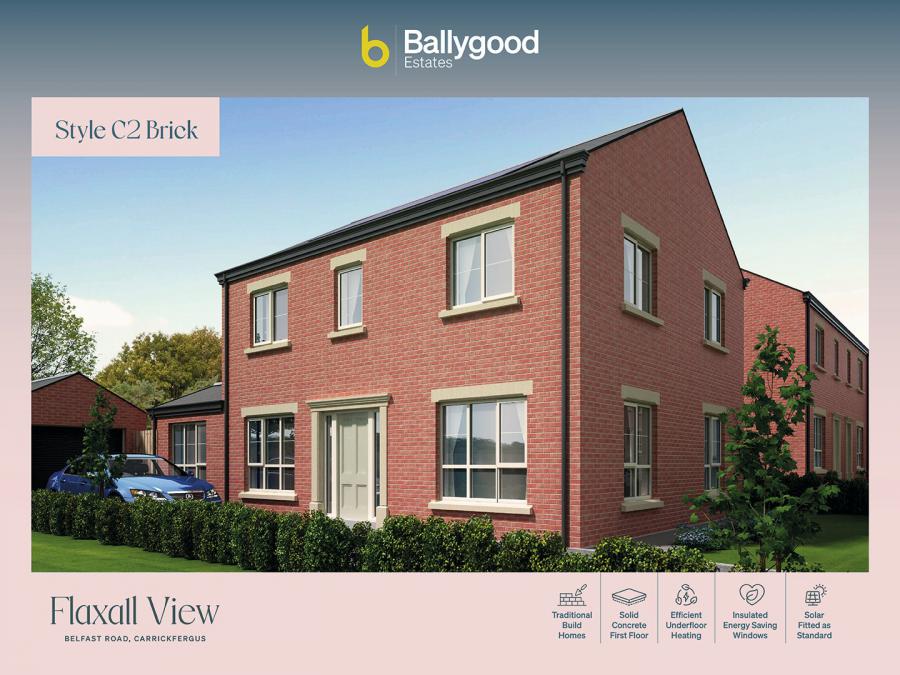 Site 22 Flaxall View - Style C2, Belfast Road, Carrickfergus, County Antrim, BT38 8BX