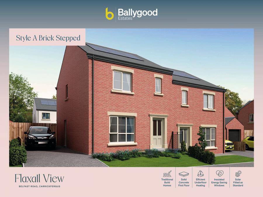 Site 24 Flaxall View - Style A, Belfast Road, Carrickfergus, County Antrim, BT38 8BX