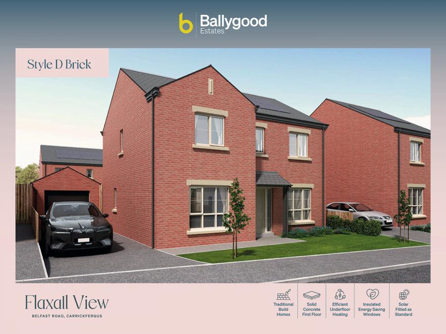 Site 35 Flaxall View - Style D, Belfast Road