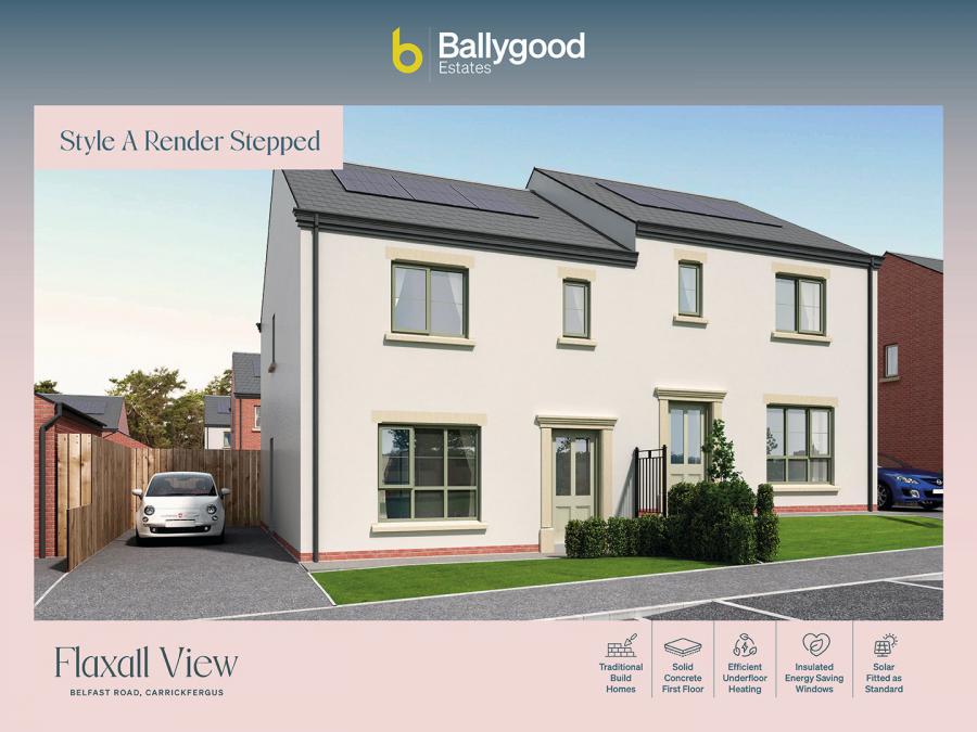 Site 36 Flaxall View - Style A, Belfast Road, Carrickfergus, County Antrim, BT38 8BX