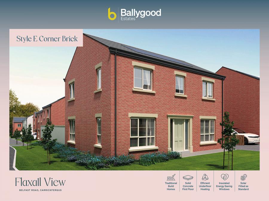 Site 38 Flaxall View - Style E, Belfast Road