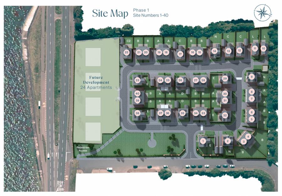 Site 40 Flaxall View - Style B, Belfast Road