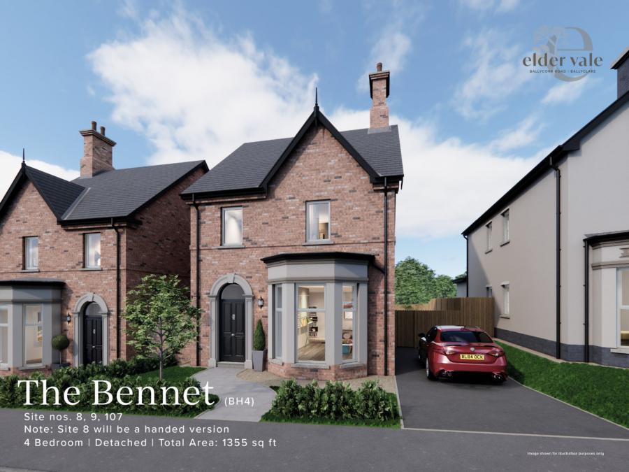 Site 8 (the Bennet), Elder Vale, ballycorr road, ballyclare, BT39 9ZU