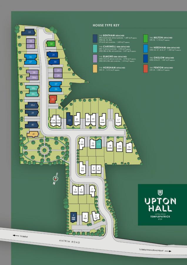 Site 41 The Horsham, Upton Hall