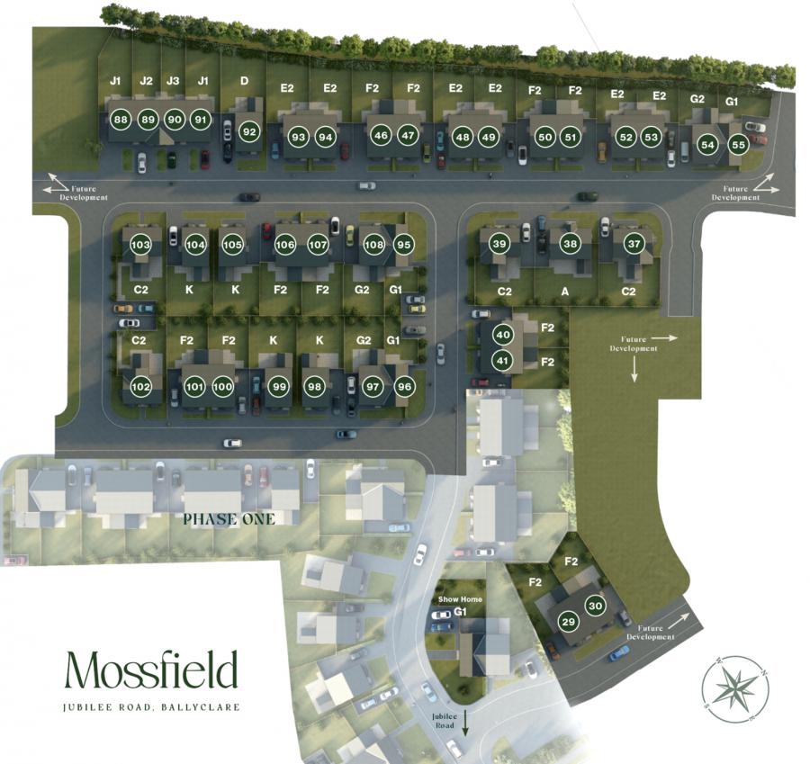 Site 55 Mossfield (Type G1), Jubilee Road