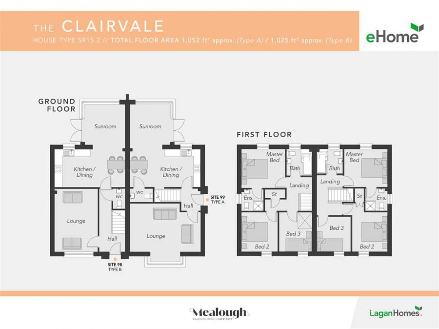 The Clairvale (SR15.2  TYPE A), Site 98 Mealough