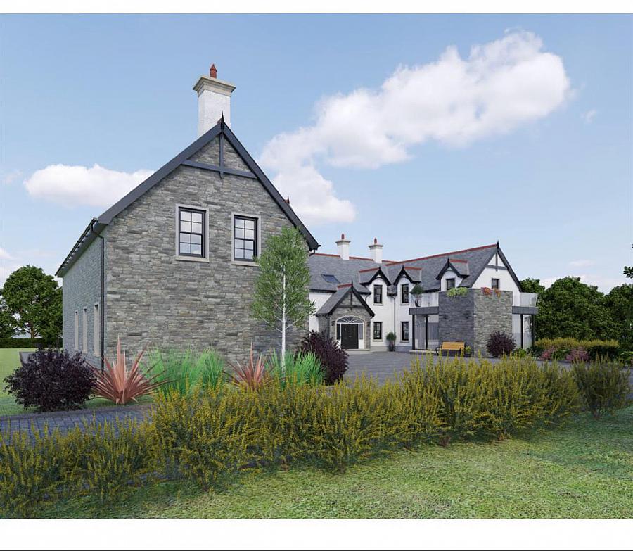 Site Fpp For Luxury 5500Sqft Residence @ Ballyhill Lane